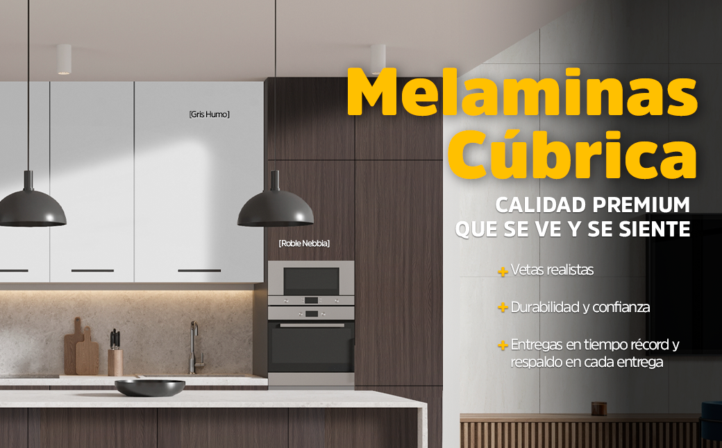 ¿Por qué las melaminas premium Cúbrica son una inversión inteligente? Image.