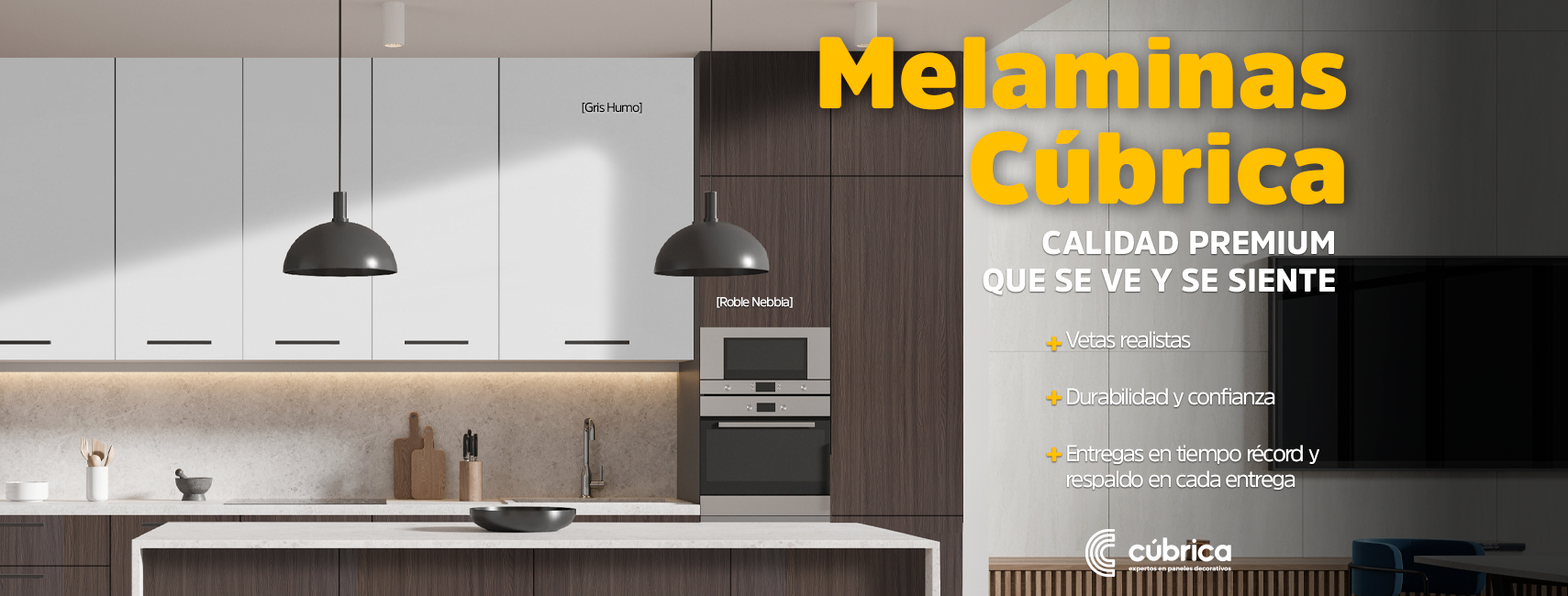 ¿Por qué las melaminas premium Cúbrica son una inversión inteligente?