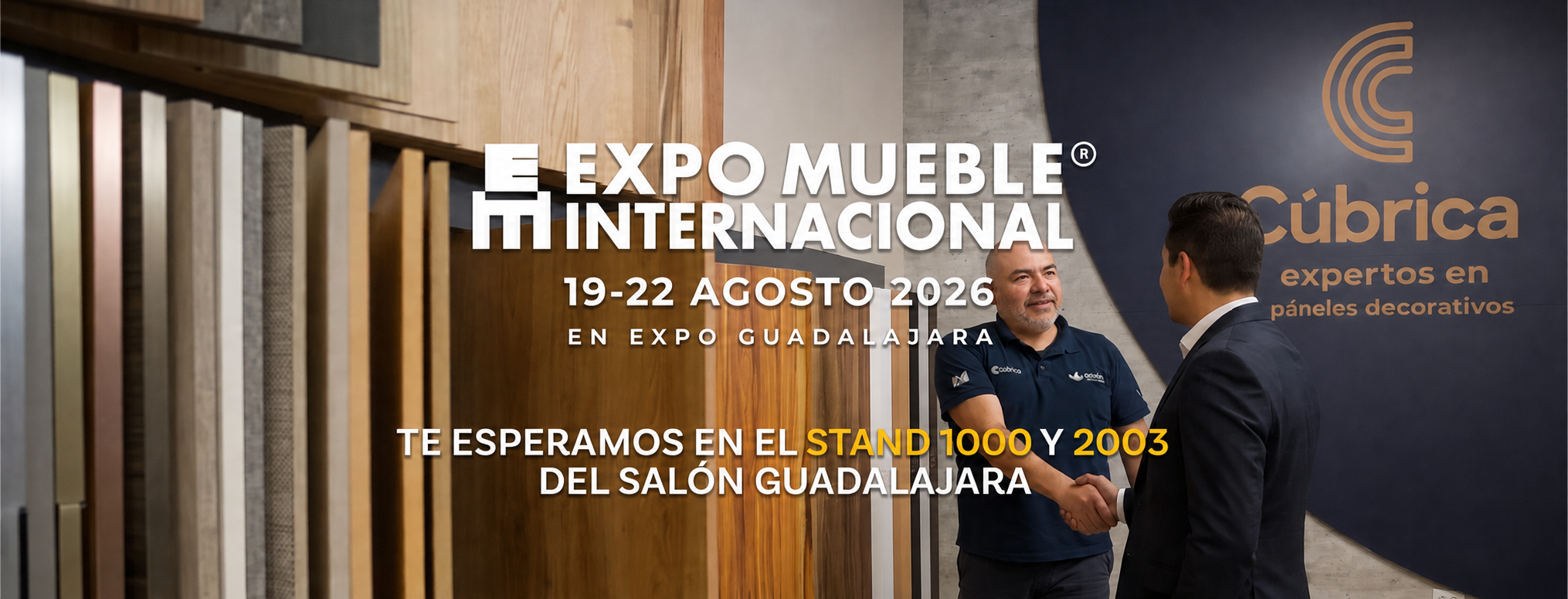 Cúbrica en Expo Mueble Internacional 2026