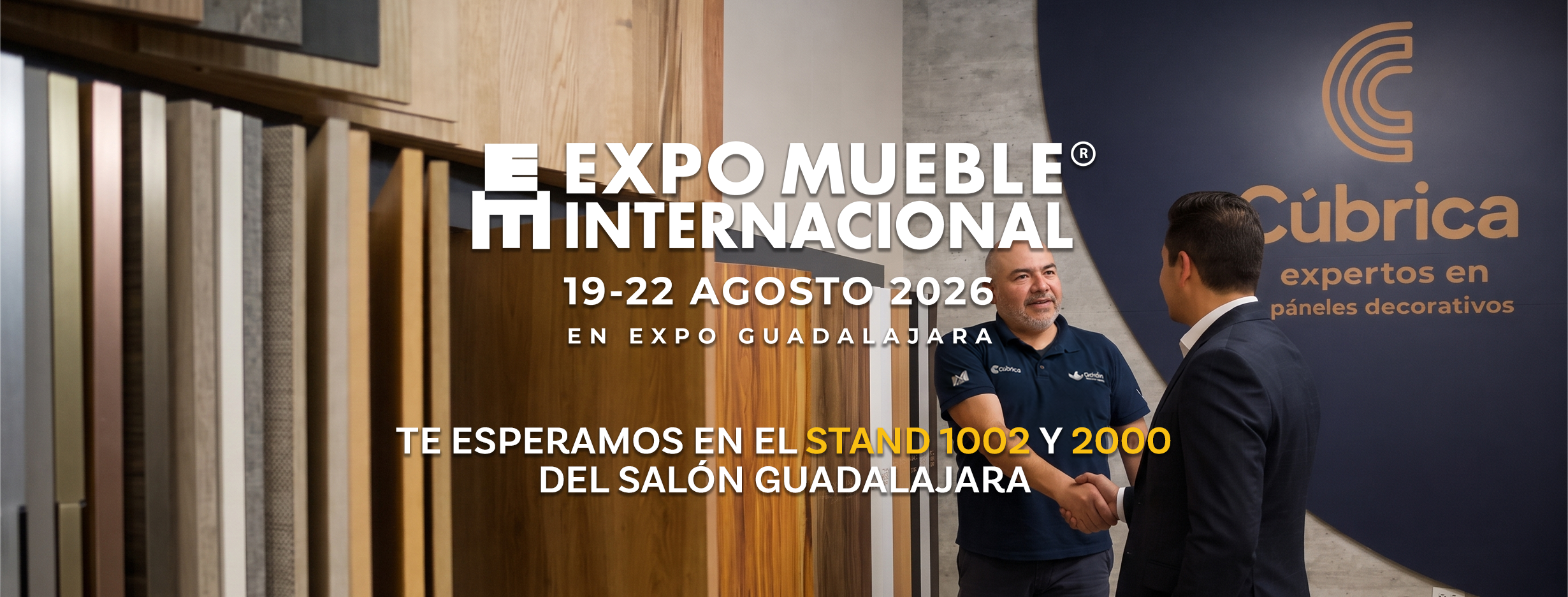 Cúbrica en Expo Mueble Internacional 2026